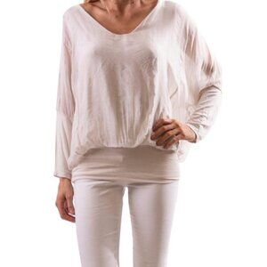 Italian Silk "Cavoli" Blouse